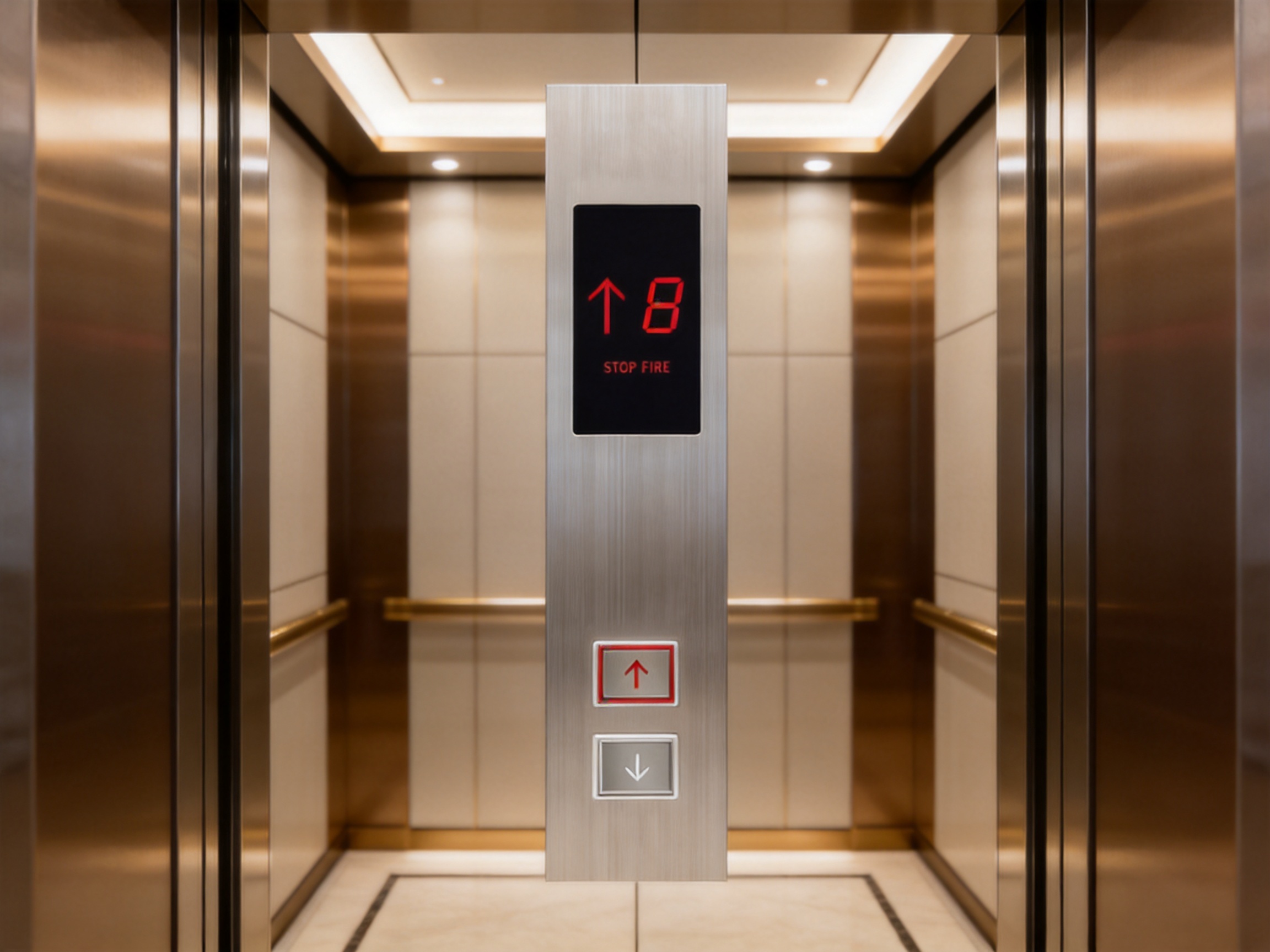 TO-C100X Elevator Operation Panel for Modern Lift Control Interfaces